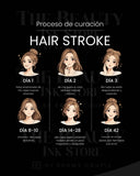 Hairstrokes | Tarjetas de Cuidado Posterior en ESPAÑOL (Producto Digital)
