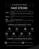 Hairstrokes | Tarjetas de Cuidado Posterior en ESPAÑOL (Producto Digital)