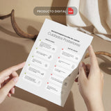 Micropigmentación de Labios | Tarjetas de Cuidado Posterior en ESPAÑOL (Producto Digital)