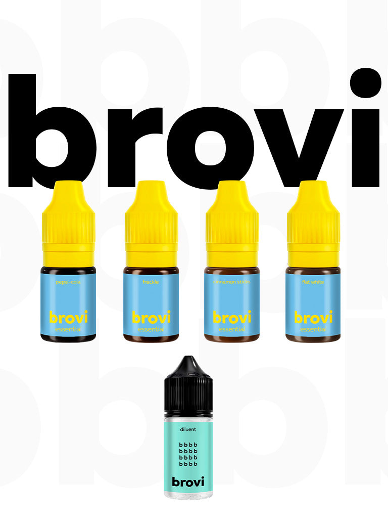 Brovi - Starter Set de Pigmentos Brovi 5ml