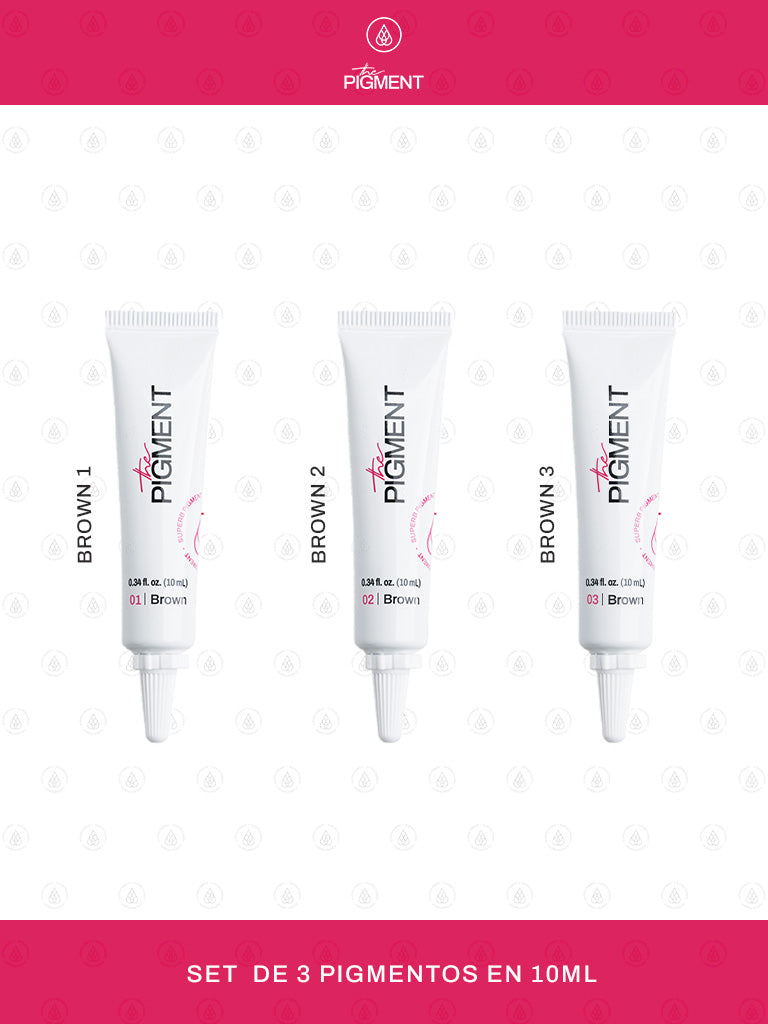 The Pigment -Set de Pigmentos para Microblading The Pigment