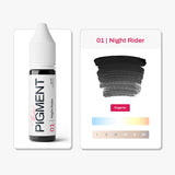 The Pigment - 01 Night Rider - 15ml – professional permanent makeup & beauty product