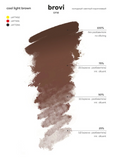 Brovi ONE Inorganic Cool Light Brown Pigment – professional permanent makeup & beauty product