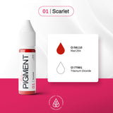 The Pigment - 01 Scarlet 15ml