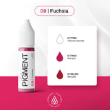 The Pigment - 09 Fuchsia - 15ml – professional permanent makeup & beauty product