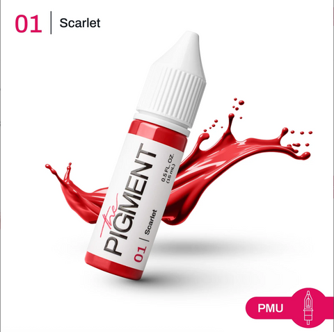 The Pigment - 01 Scarlet 15ml