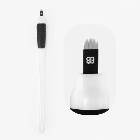 Herramientas Desechables U18 para Microblading de Brows Couple 10pzs