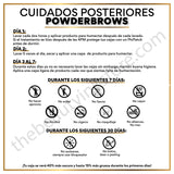 Tarjetas de Cuidados Posteriores PowderBrows 50pzs